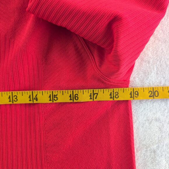 DSG Momentum NWT Seamless Compression Top Women's XXL Lightning Red 1/4 Zip - Picture 6 of 9